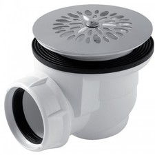 Bonde de douche à grille inox 60 mm pour receveur en grès - 0205001 NICOLL