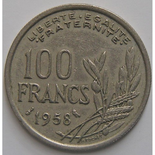 France cochet 100 - cochet,, francs