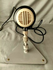 ANCIEN MICROPHONE EN BAKELITE PROCEDE HERBAY