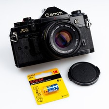 *SERVICED* Canon A-1 Black