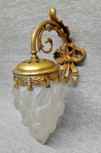 Applique bronze style louis - bronze,