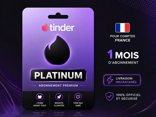 Tinder platinum mois code - 1,