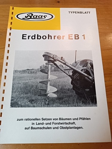 Brochure baas earth auger eb1 - earth,