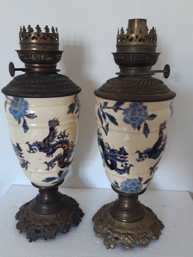 Paire vases chinois - de,