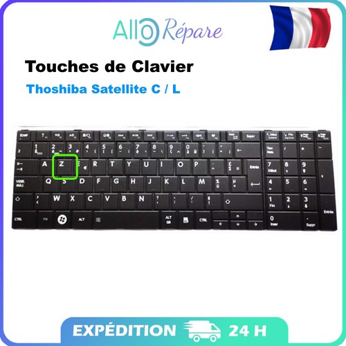 Touche clavier satellite c850 - touche,