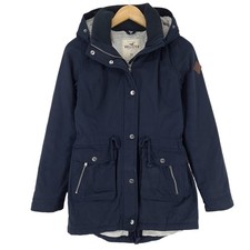 Veste Parka Hollister Bleue