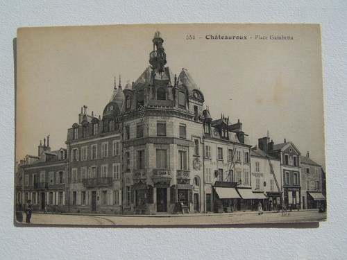 Cpa châteauroux place - 36,