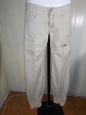 Pantalon coton beige épais