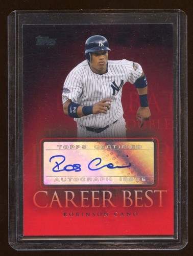 Robinson cano 2009 topps auto - 2009,
