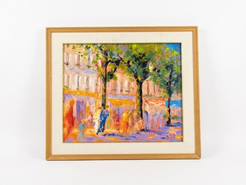 Tableau peinture cafe - peinture, du