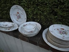 Service De Table PL France Limoges Années 1920 . 17 Pièces