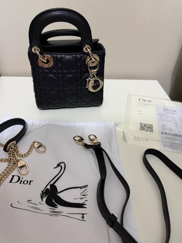 Sac lady dior noir - lady,
