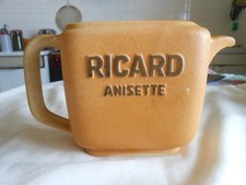 Carafe publicitaire ateliers de céramique RICARD anisette made in France 1 litre