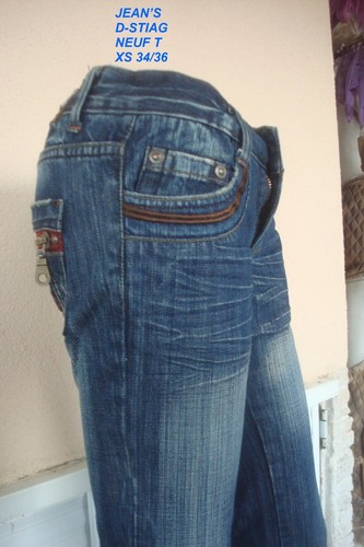 Jean marque stiag bleu - marque, d-stiag