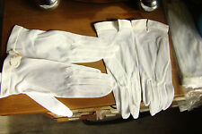 lot 3 paire de gant blanc palace fanfare bijoutier vintage T 6 1/2 revendeur