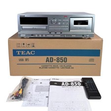 TEAC AD-850-SE Silver Cassette