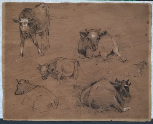 Ancien dessin sur - , papier