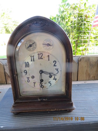 Antique gustav becker oak - gustav,