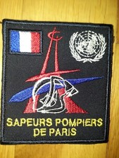 Patch sapeurs-pompiers de Paris BSPP France opex détachement ONU nations unies