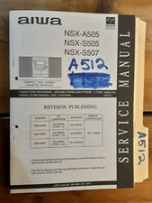 Aiwa nsx-a505 s505 s507