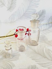 🌸 3 anciens FLACONS de