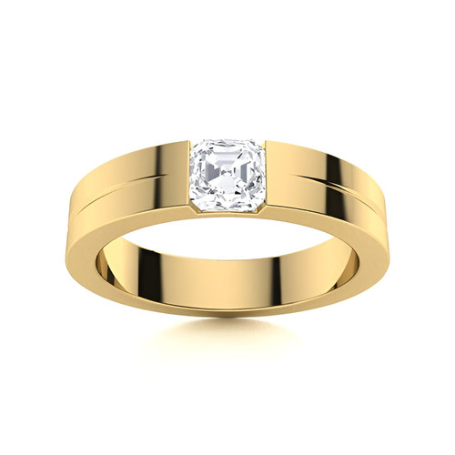 Bague diamant pour homme - , 0,40