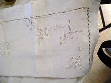 parure draps anciens + taies