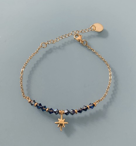 Bracelet étoile pierres - Étoile,