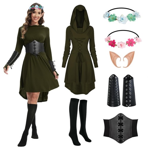 Costume gothique médiéval - costume,
