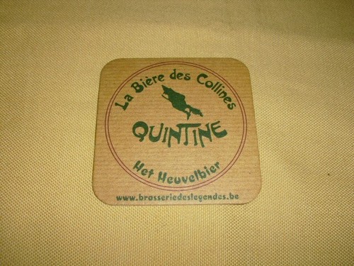 Sous bock quintine la - la, bière