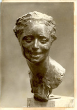 Sculpture bronze, Tête de