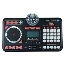 VTech Électronique Mixeur Disc Jockey KIDI DJ MIX 12in1 Noir