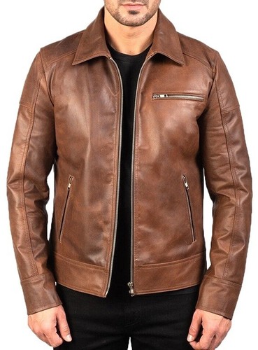 Veste café racer cuir - veste,