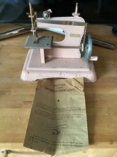 Machine A Coudre D’enfant Ancienne Josselyne Rose Manuelle