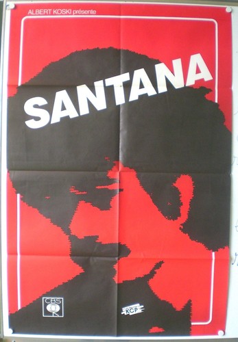 Santana original poster - santana,