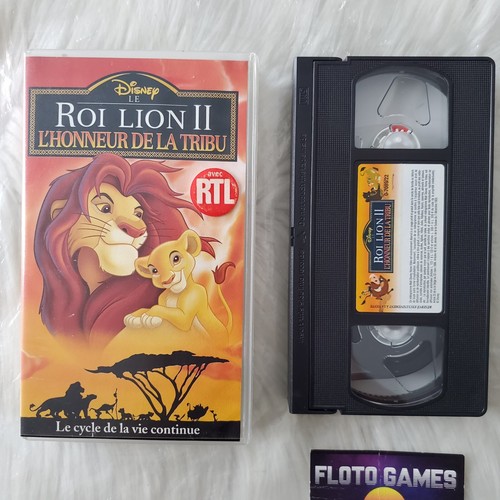 Vhs origine le roi lion - d'origine, :