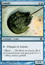 MRM FR/VF 4x Limule - Horseshoe Crab MTG magic 10E