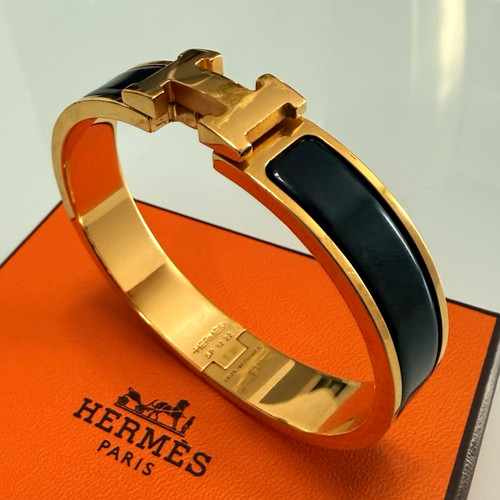 Hermès signed gold tone - gold,