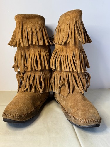 Minnetonka suede leather - minnetonka,