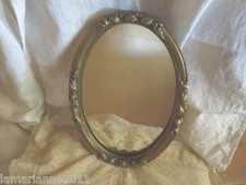  MIROIR OVAL  PSYCHE SUR BOIS