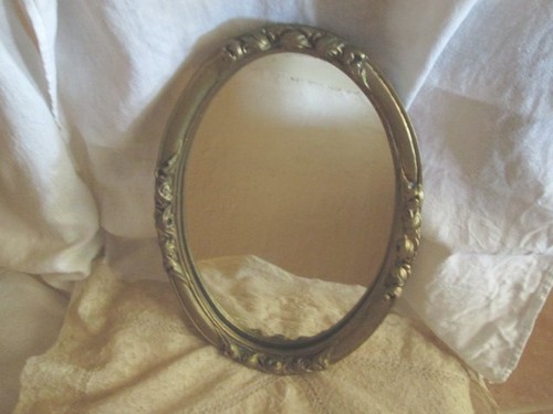 Miroir oval psyche sur - ,
