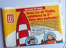 Rare publicité Tintin on a