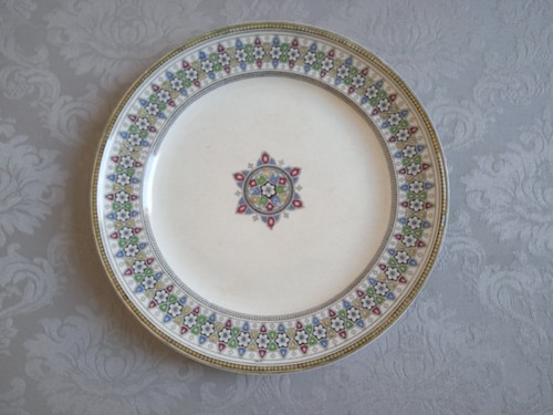 Assiette ancienne - , en