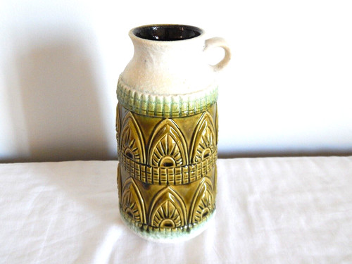 Ancien vase anse en - vase, à