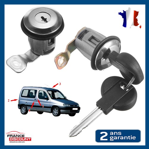 Serrure barillets porte 2 - +,