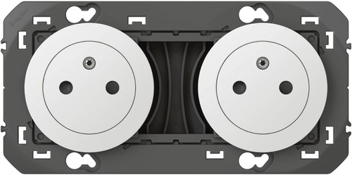 Double wall socket 16a - double,