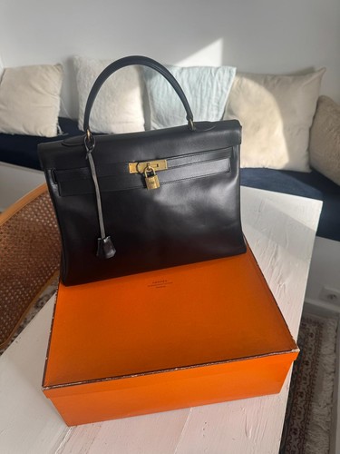 Sac hermès kelly box - 35,