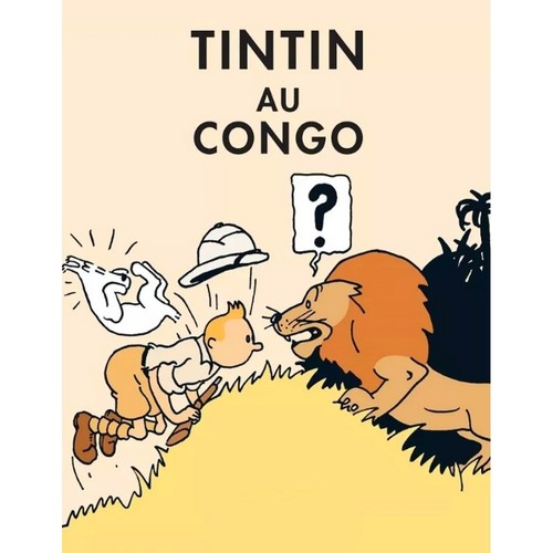 Carte postale album tintin - album,