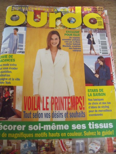 Magazine burda vintage voila - vintage,