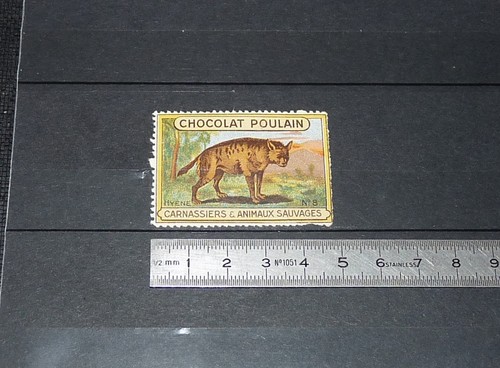 Vignette chocolat poulain 1932 - poulain,